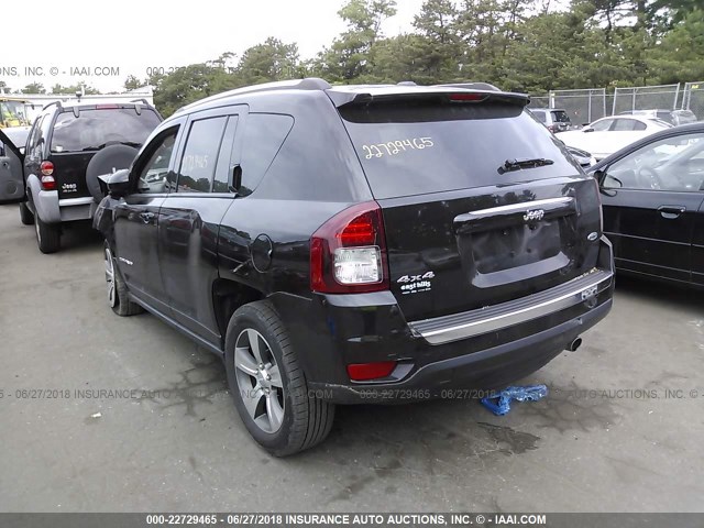 1C4NJDEB1GD751387 - 2016 JEEP COMPASS LATITUDE 黑色 照片 3