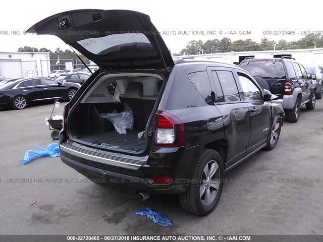 1C4NJDEB1GD751387 - 2016 JEEP COMPASS LATITUDE 黑色 照片 4