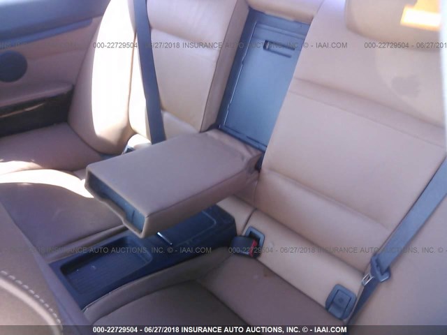 WBAWV53538P078451 - 2008 BMW 328 XI SULEV WHITE photo 8