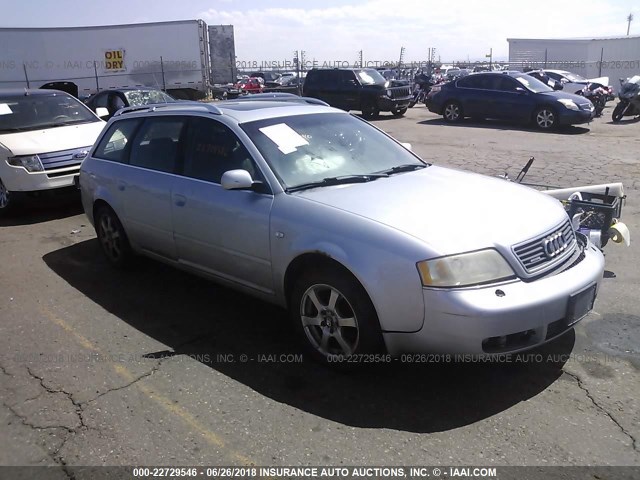 WAUDA24B3XN000753 - 1999 AUDI A6 AVANT QUATTRO GRAY photo 1