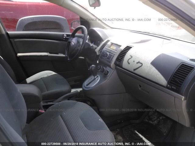 3N1AB61E08L628962 - 2008 NISSAN SENTRA 2.0/2.0S/2.0SL GRAY photo 5