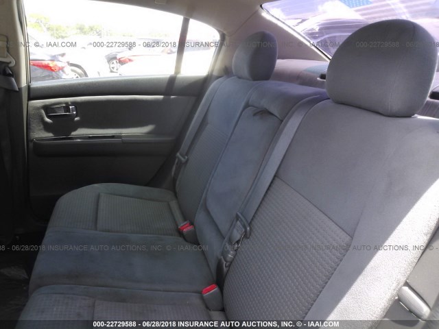 3N1AB61E08L628962 - 2008 NISSAN SENTRA 2.0/2.0S/2.0SL GRAY photo 8