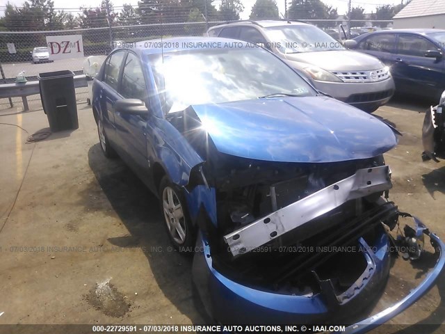 1G8AJ55F06Z100139 - 2006 SATURN ION LEVEL 2 BLUE photo 1