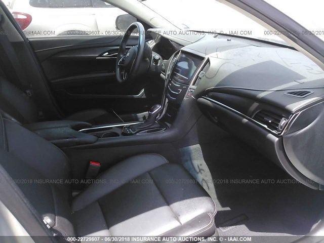 1G6AA5RX8H0191406 - 2017 CADILLAC ATS SILVER photo 5