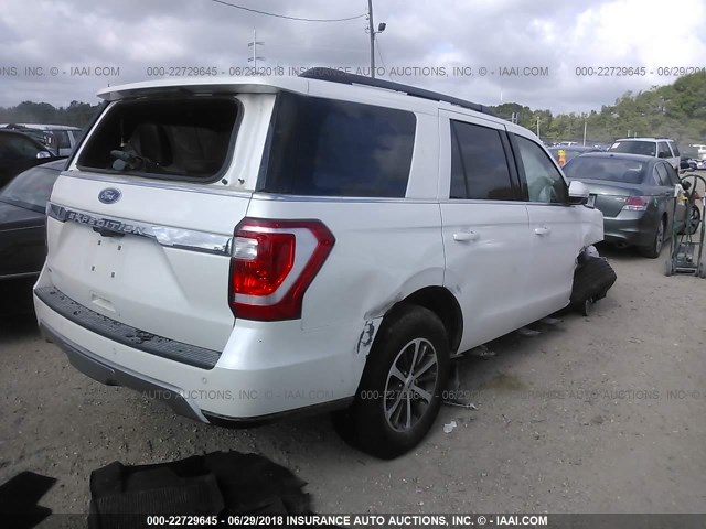 1FMJU1HT4JEA23892 - 2018 FORD EXPEDITION XLT WHITE photo 4