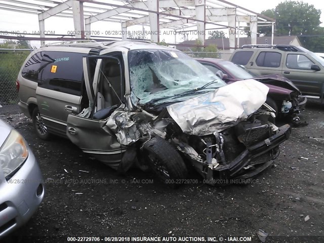 2C8GP64L23R126872 - 2003 CHRYSLER TOWN & COUNTRY LIMITED TAN photo 1