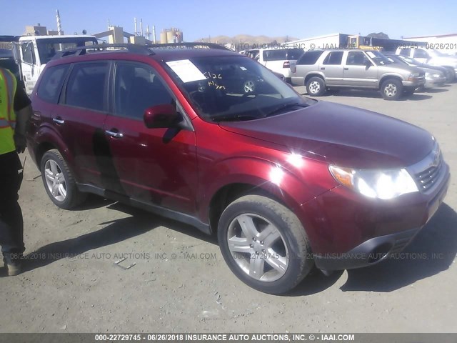 JF2SH64669H709731 - 2009 SUBARU FORESTER 2.5X LIMITED RED photo 1