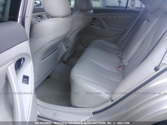 4T1BE46K97U082433 - 2007 TOYOTA CAMRY NEW GENERAT CE/LE/XLE/SE GOLD photo 8