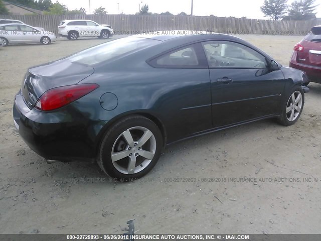 1G2ZM171664261283 - 2006 PONTIAC G6 GTP GREEN photo 4