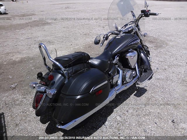 JYAVP32E4CA001870 - 2012 YAMAHA XVS1300 CT GRAY photo 4