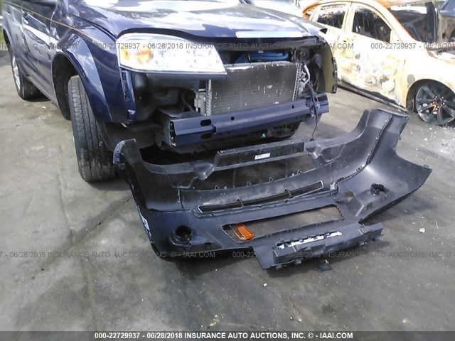 5GZCZ33Z67S863493 - 2007 SATURN VUE HYBRID Dark Blue photo 6