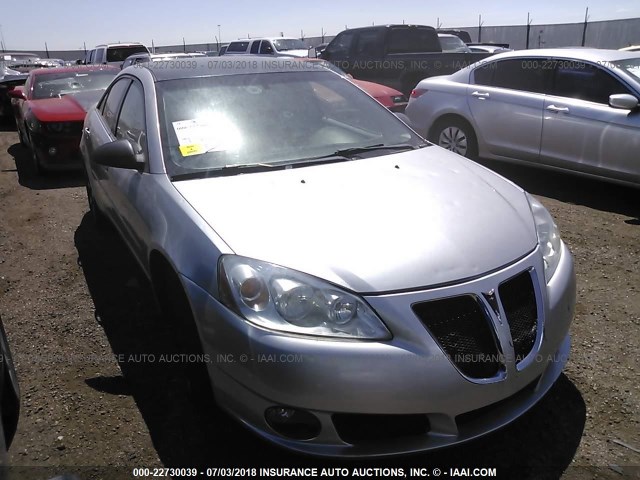 1G2ZG58N874244681 - 2007 PONTIAC G6 SE SILVER photo 1