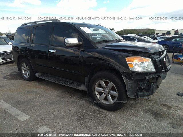 5N1BA0NDXBN600530 - 2011 NISSAN ARMADA SV/SL/PLATINUM BLACK photo 1