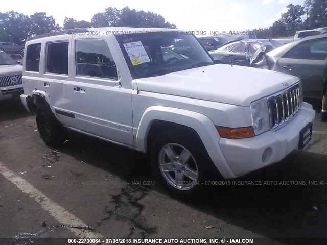 1J8HG48K78C239687 - 2008 JEEP COMMANDER SPORT Սպիտակ լուսանկար 1