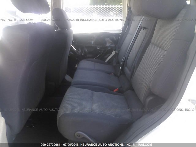 1J8HG48K78C239687 - 2008 JEEP COMMANDER SPORT Սպիտակ լուսանկար 8