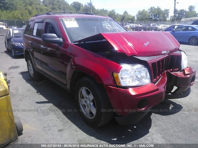 1J4GR48K85C554792 - 2005 JEEP GRAND CHEROKEE LAREDO/COLUMBIA/FREEDOM 红色 照片 1