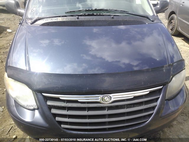 2A4GP54L97R114648 - 2007 CHRYSLER TOWN & COUNTRY TOURING BLUE photo 6