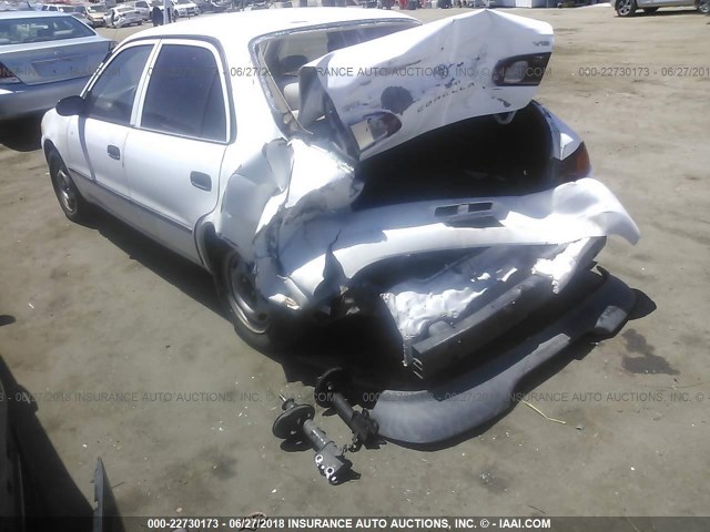 1NXBR12E4WZ082437 - 1998 TOYOTA COROLLA VE/CE/LE 白色 照片 3