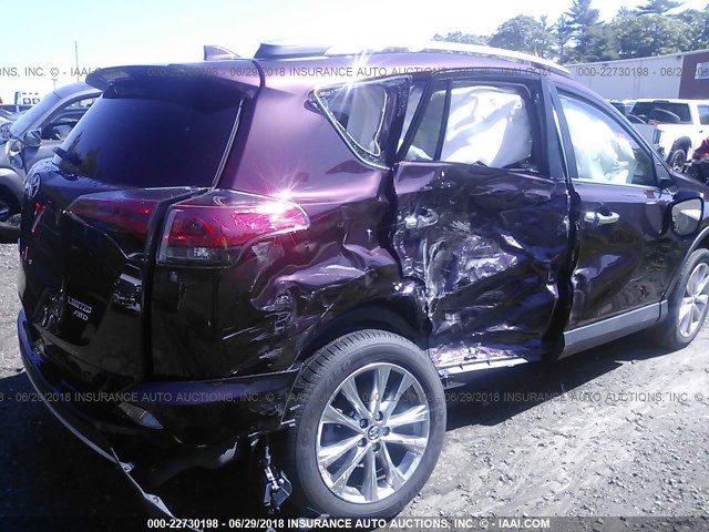 2T3DFREV4JW750930 - 2018 TOYOTA RAV4 LIMITED/SE/PLATINUM RED photo 6