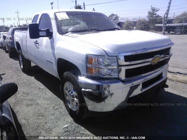 1GC2CVCG6CZ210740 - 2012 CHEVROLET SILVERADO C2500 HEAVY DUTY WHITE photo 1