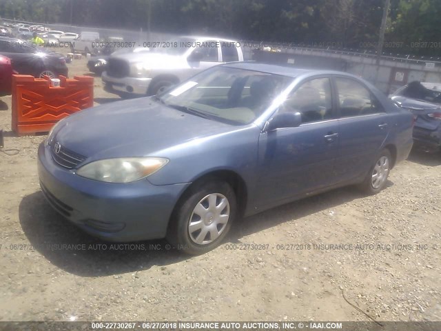 4T1BE32K33U649682 - 2003 TOYOTA CAMRY LE/XLE/SE ღია ლურჯი ფოტო 2