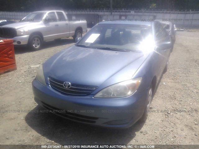 4T1BE32K33U649682 - 2003 TOYOTA CAMRY LE/XLE/SE ღია ლურჯი ფოტო 6