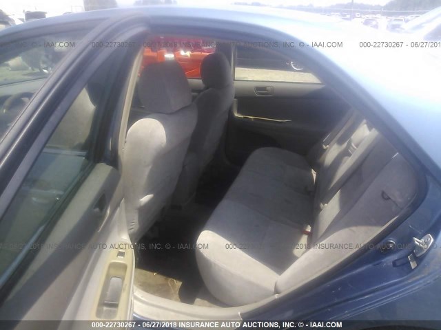 4T1BE32K33U649682 - 2003 TOYOTA CAMRY LE/XLE/SE ღია ლურჯი ფოტო 8