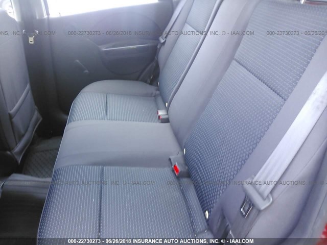 KL1TD66676B567553 - 2006 CHEVROLET AVEO LS RED photo 8