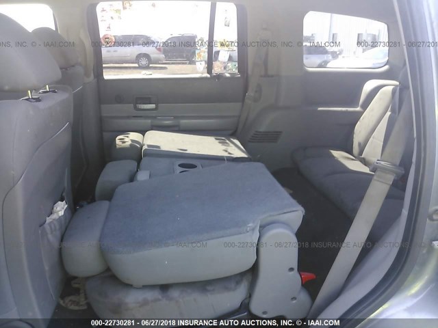 1D8HB48P39F710169 - 2009 DODGE DURANGO SLT GRAY photo 8