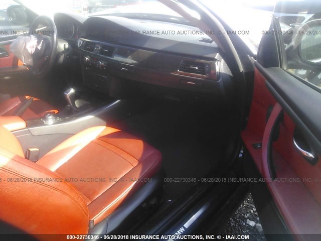 WBAKF9C51BE671926 - 2011 BMW 335 XI BLACK photo 5