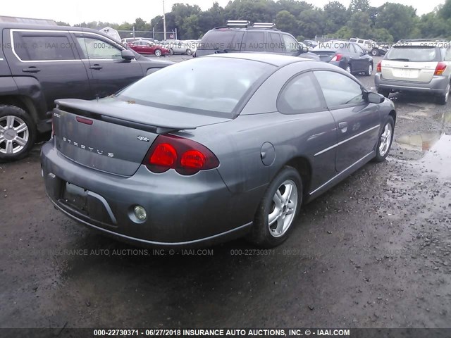 4B3AG42G84E152652 - 2004 DODGE STRATUS SXT GRAY photo 4