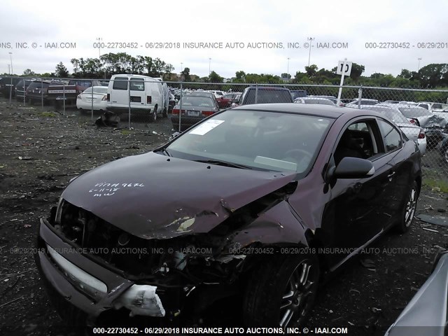 JTKDE167260109672 - 2006 TOYOTA SCION TC 紫色 照片 2