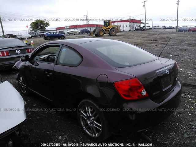 JTKDE167260109672 - 2006 TOYOTA SCION TC 紫色 照片 3