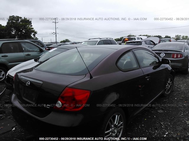 JTKDE167260109672 - 2006 TOYOTA SCION TC 紫色 照片 4