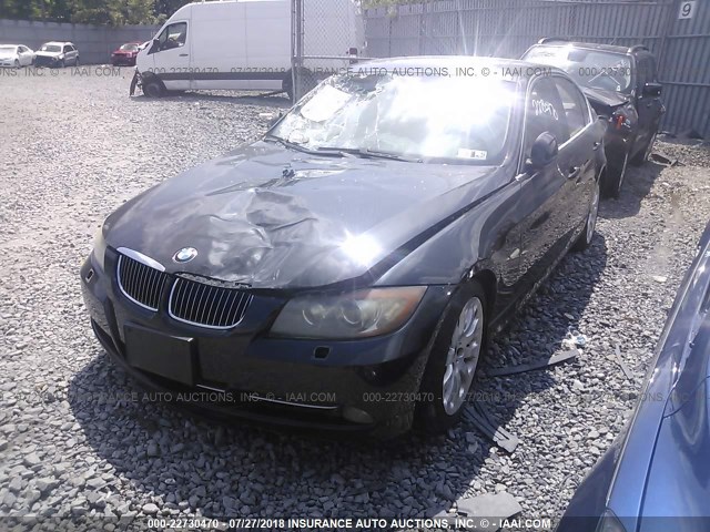 WBAVD53538A010300 - 2008 BMW 335 XI BLACK photo 2
