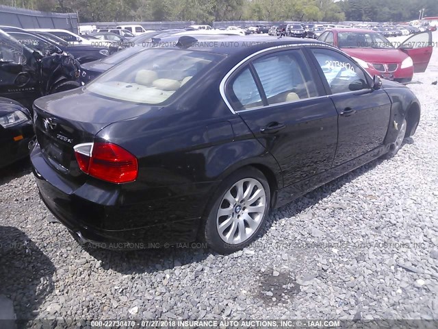 WBAVD53538A010300 - 2008 BMW 335 XI BLACK photo 4