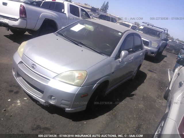 JS2RA41S835152780 - 2003 SUZUKI AERIO S/GS SILVER photo 2