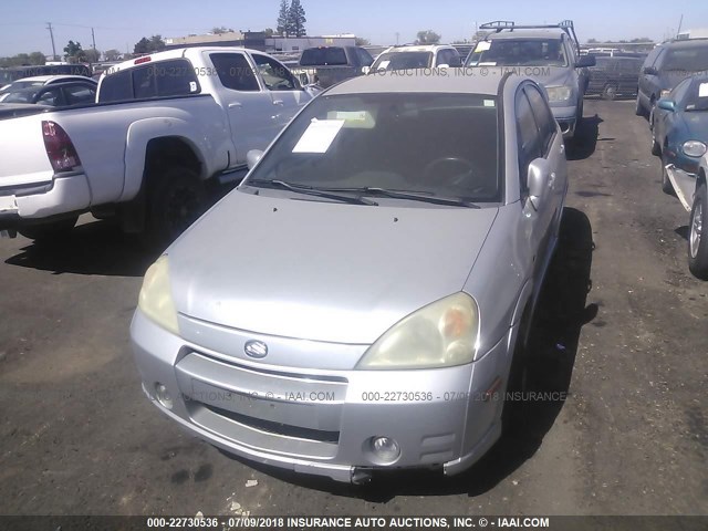 JS2RA41S835152780 - 2003 SUZUKI AERIO S/GS SILVER photo 6