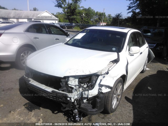 1HGCR3F87DA023052 - 2013 HONDA ACCORD EXL Ağ foto 2