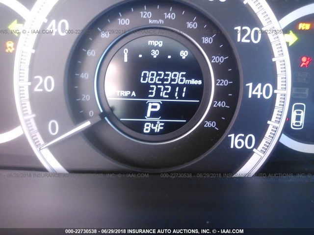 1HGCR3F87DA023052 - 2013 HONDA ACCORD EXL Ağ foto 7