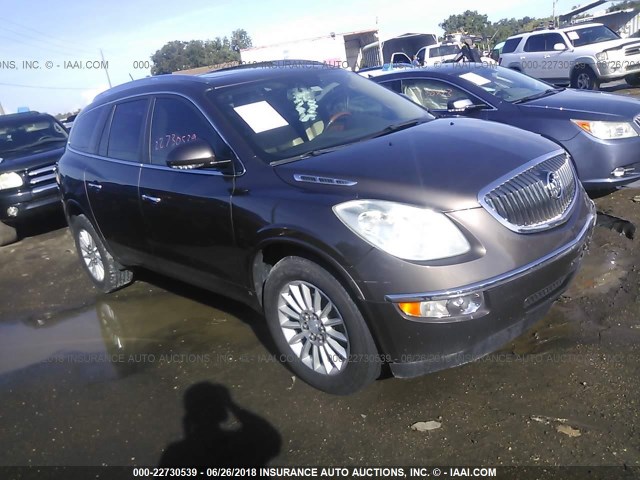 5GAER23D09J192356 - 2009 BUICK ENCLAVE CXL BROWN photo 1