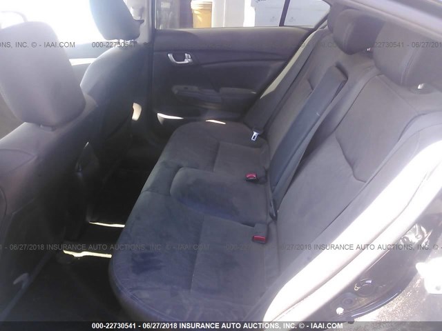 2HGFB2F90FH541853 - 2015 HONDA CIVIC EXL 黑色 照片 8