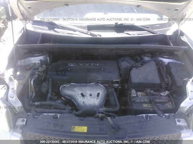 JTLKE50E581018149 - 2008 TOYOTA SCION XB Күміс фото 10