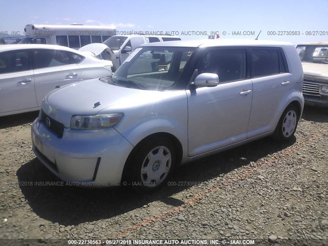 JTLKE50E581018149 - 2008 TOYOTA SCION XB Күміс фото 2