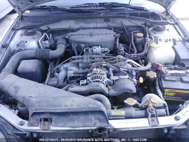 4S3BH675X37659852 - 2003 SUBARU LEGACY OUTBACK AWP 银色 照片 10