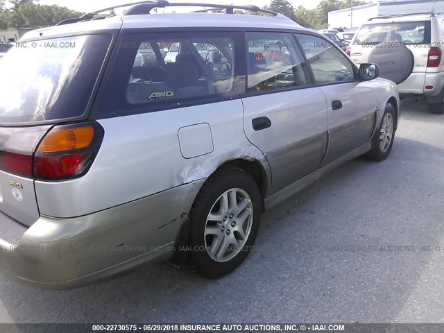 4S3BH675X37659852 - 2003 SUBARU LEGACY OUTBACK AWP 银色 照片 6