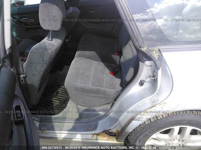 4S3BH675X37659852 - 2003 SUBARU LEGACY OUTBACK AWP 银色 照片 8