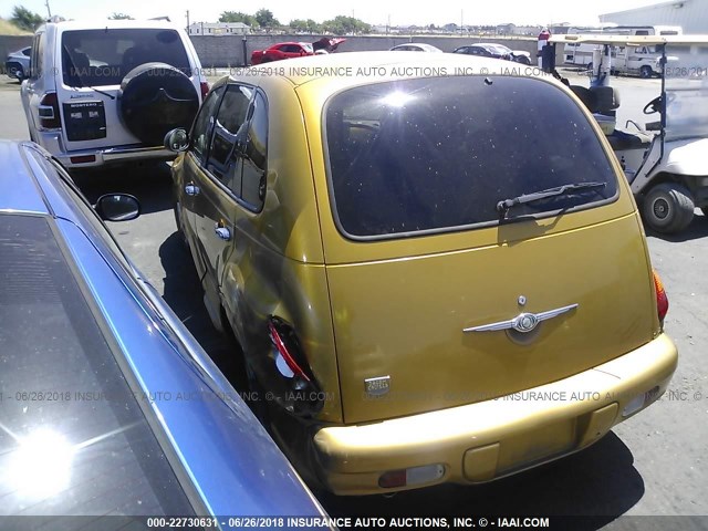 3C8FY68B02T325747 - 2002 CHRYSLER PT CRUISER LIMITED/DREAM CRUISER GOLD photo 3