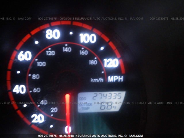 2T1KR32E35C345951 - 2005 TOYOTA COROLLA MATRIX XR BLUE photo 7