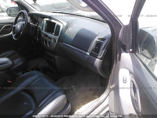 4F2CZ06193KM18908 - 2003 MAZDA TRIBUTE ES GRAY photo 5